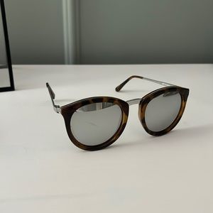 Le Specs -no smirking sunglasses. Mirrored lenses.